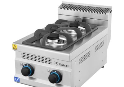 RÉCHAUD 2 FEUX GAZ A POSER 400x630x300 MODEL TC.6OCG400 ESTUFA TURHAN CELIK – TURQUIE