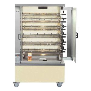 ROTISSOIRE VERTICALE GAZ 6 BROCHES 36 POULETS MCM – ESPAGNE 300x300