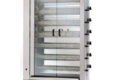 RÔTISSOIRE VERTICALE GAZ 8 BROCHES 48 POULETS MCM – ESPAGNE