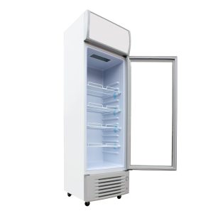 armoire refrigeree 1 porte vitree dexposition positive 300l 300x300