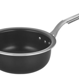 casserole a sauce en alu noir 20cm