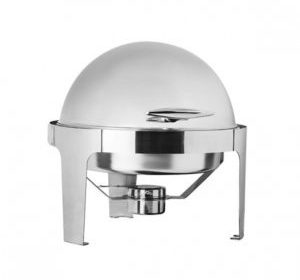 Chaffing dish rond en inox d.36