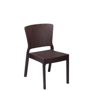 chaise en plastique ibiza antares sans accoudoirs 300x300
