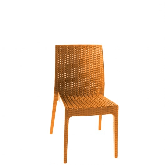 chaise en plastique venizia sans accoudoirs