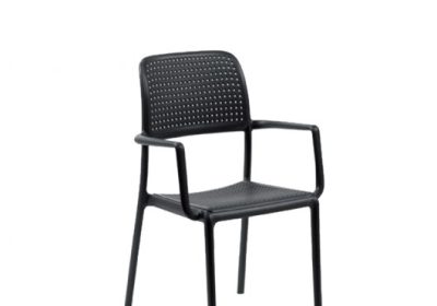 chaise en pvc avec accoudoirs bora