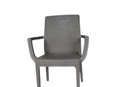 chaise en pvc avec accoudoirs miami-a