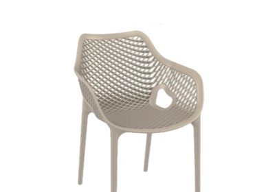 chaise en pvc avec accoudoirs spring-air xl