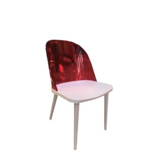 chaise en pvc sans accoudoirs crystalux 300x300