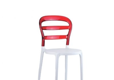 chaise en pvc sans accoudoirs miss-bb