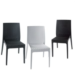 chaise en pvc sans accoudoirs selene 300x300