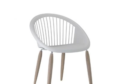 chaise en sky pieds en aluminium guilia
