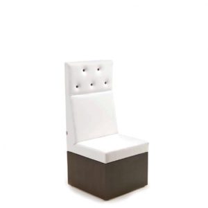 chaise fauteuil en bois et simili cuir ussel 300x300