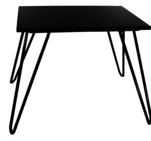 Plateau de présentation 34 24 avec support en métal h 27cm