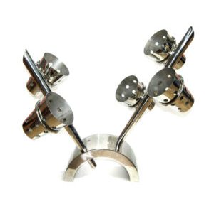 Support buffet pour pain spéciaux 5 panier en inox