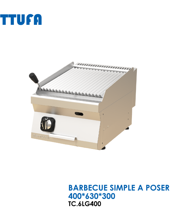 BARBECUE SIMPLE A POSER 400x630x300 TC.6LG400