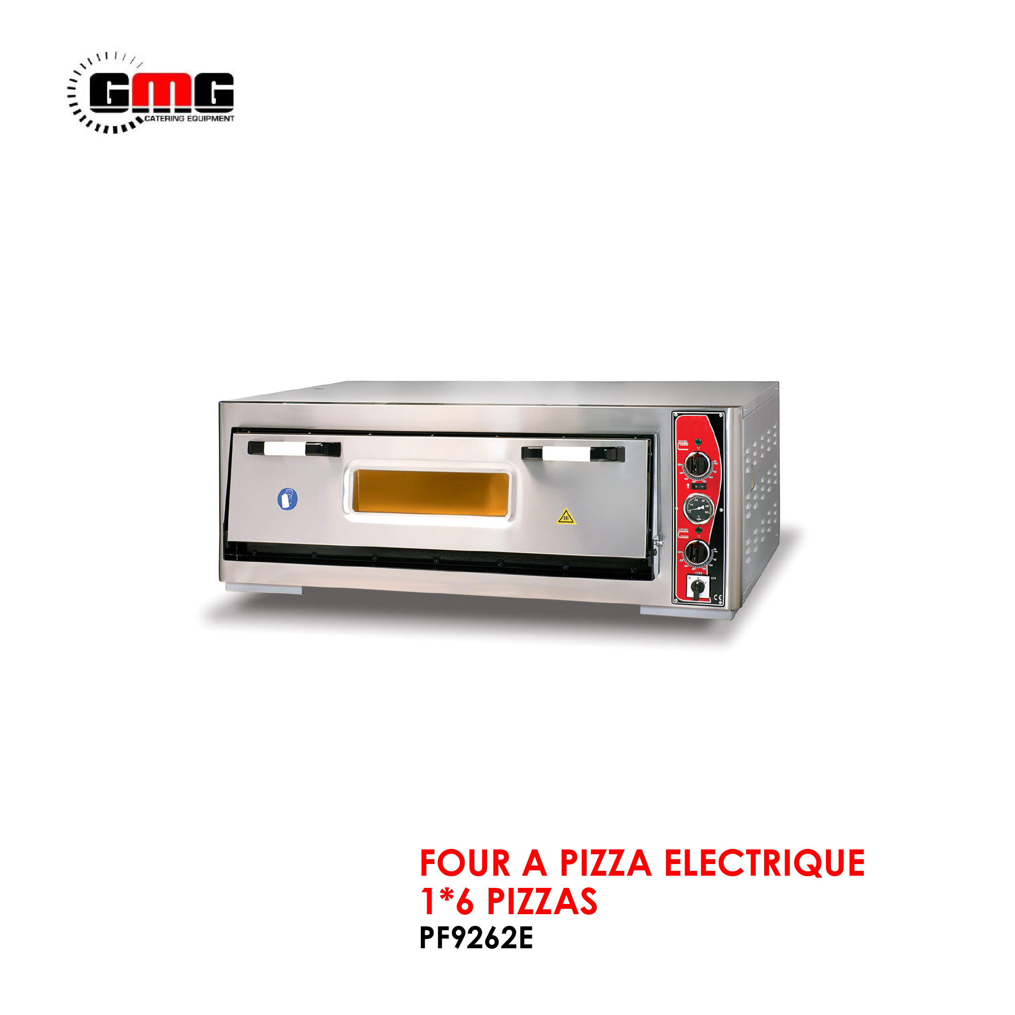Four pizza électrique 6+6 pizzas MD66 GAM