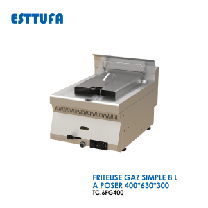 FRITEUSE GAZ SIMPLE 8 L A POSER 400x630x300 TC.6FG40 300x300