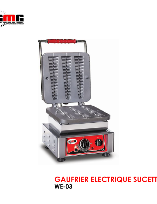 GAUFRIER ELECTRIQUE SUCETTE WE-03
