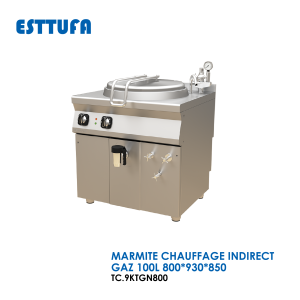 MARMITE CHAUFFAGE INDIRECT GAZ 100L 800x930x850 TC.9KTGN800 300x300