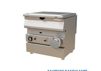 SAUTEUSE BASCULANTE GAZ 800x700x850 TC.7DTG800
