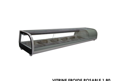 VITRINE FROIDE POSABLE 1.80 RTS-132