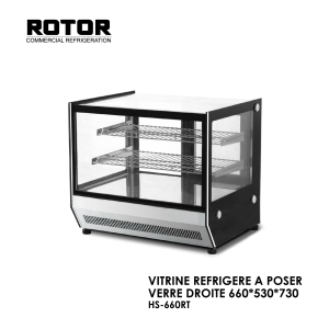 VITRINE REFRIGERE A POSER VERRE DROITE HS 660RT 300x300