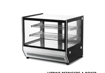 VITRINE REFRIGERE A POSER VERRE DROITE HS-660RT