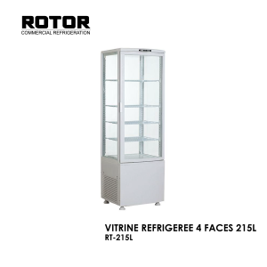 VITRINE REFRIGEREE 4 FACES 215L RT 215L 300x300