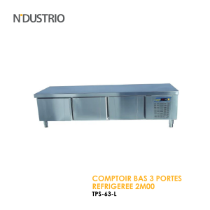 COMPTOIR BAS 3 PORTES REFRIGEREE 2M00 TPS 63 L 1 300x300