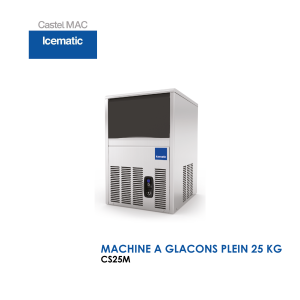 MACHINE A GLACONS PLEIN 25 KG CS25M 300x300