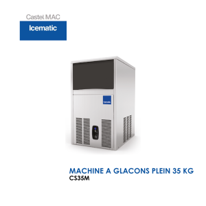 MACHINE A GLACONS PLEIN 35 KG CS35M 300x300