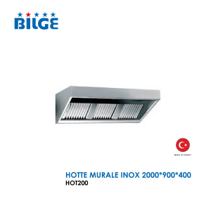 HOTTE MURALE INOX 2000x900x400 HOT200 300x300