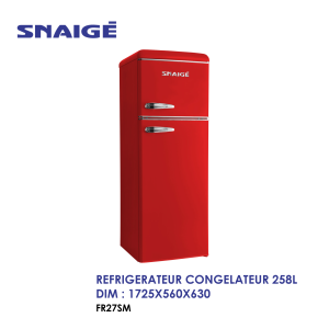 Refrigerateur SNAIGE baner 7 ROUGE 300x300