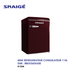 Refrigerateur mini bar SNAIGE baner mini 1 MARRON 1 300x300