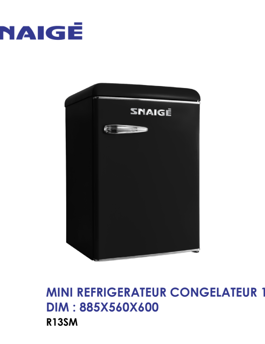 Réfrigérateur mini bar SNAIGE baner mini 5 noir